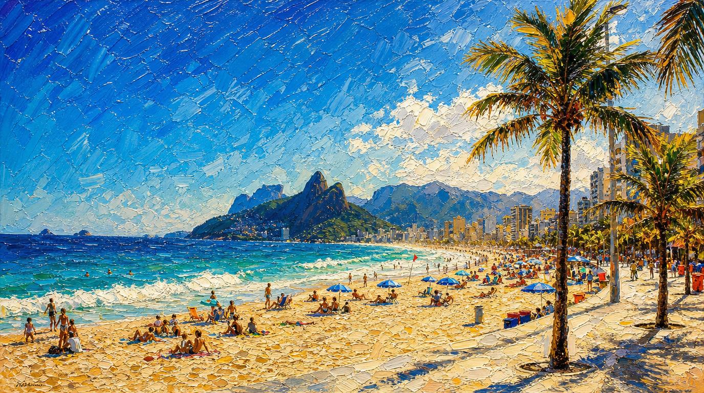 Vista de Rio de Janeiro para quem busca surfe na cidade