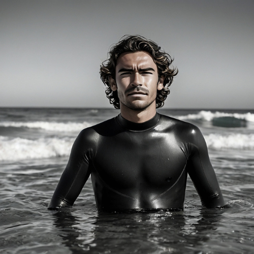 Mick recebendo troféu por foto de surf capturada na Indonésia